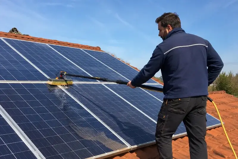 Nettoyage et entretien de panneaux solaires à Entzheim