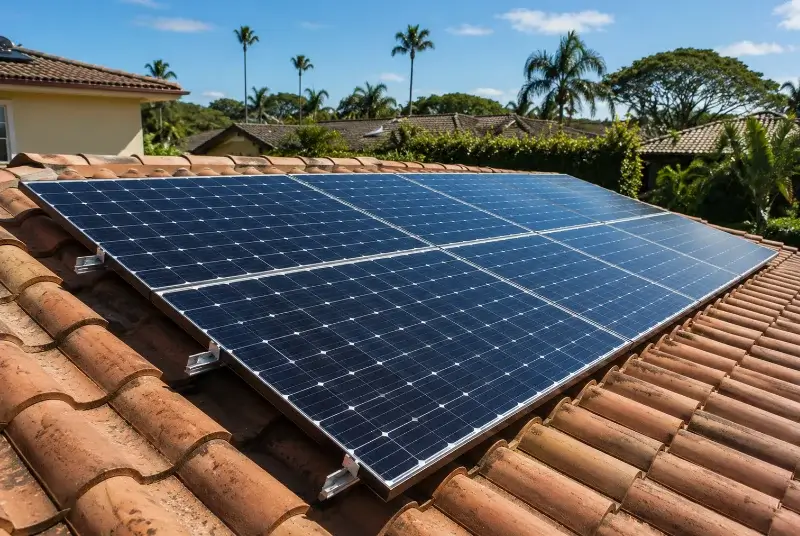 Installation de panneaux solaires à Entzheim